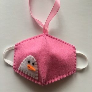 Mini mask ornament